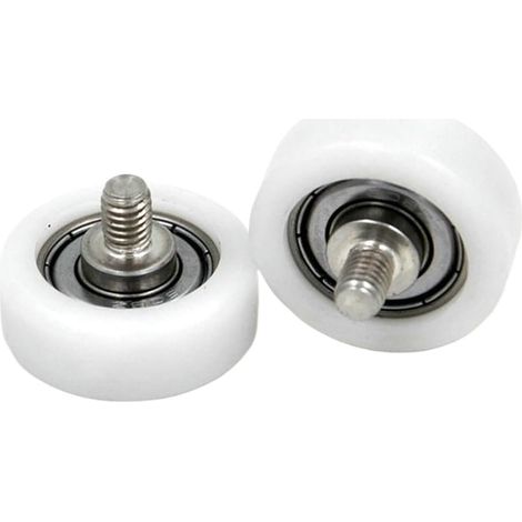 Satz Von 1 Kunststofflager M6, Durchmesser 26 Mm, 26x7 Mm, 5 Stück