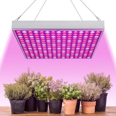 Led-pflanzenlampe 45 W, Vollspektrum, 225 Leds (rotes Und Blaues Licht), Ideal Für Das Wachstum Und Die Keimung Von Pflanzen In Der Hydrokultur.