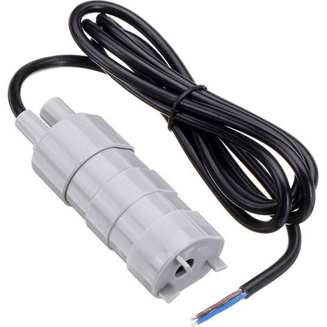 Graue Tauchpumpe Mit Miniaturmotor, Geeignet Für Wohnmobile, Becken, Aquarien, Duschen Und Gärten.