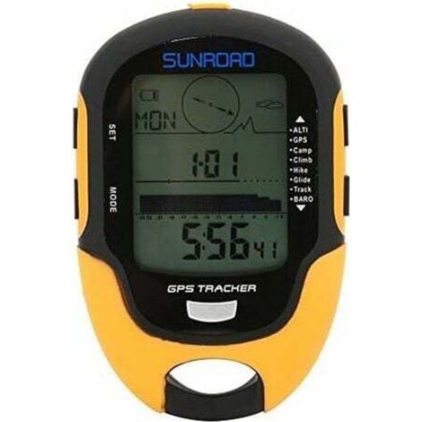 Multifunktionaler Gps-höhenmesser Fr510 – Outdoor-navigations-gps-höhenmesser, Kompass Und Messinstrument Für Temperatur Und Luftfeuchtigkeit