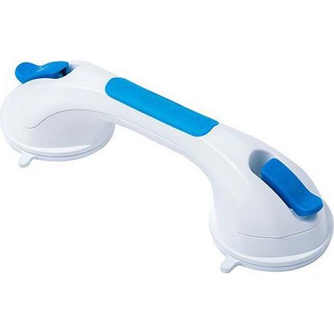 Saugnapfgriff Für Badezimmer, Robuster 31 Cm Duschhaltestange Für Menschen Mit Behinderungen, Senioren Und Verletzte, Trägt Bis Zu 119 Kg Ohne Bohren Und Abnehmbar, Duschgriff