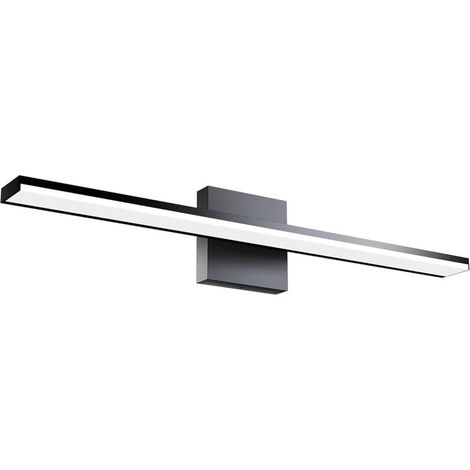Led-badezimmerspiegel 60cm 12w 1200lm Kaltweiß 6000k – Spritzwassergeschützt Ip44 – Modernes Minimalistisches Design – Flimmerfreie Beleuchtung