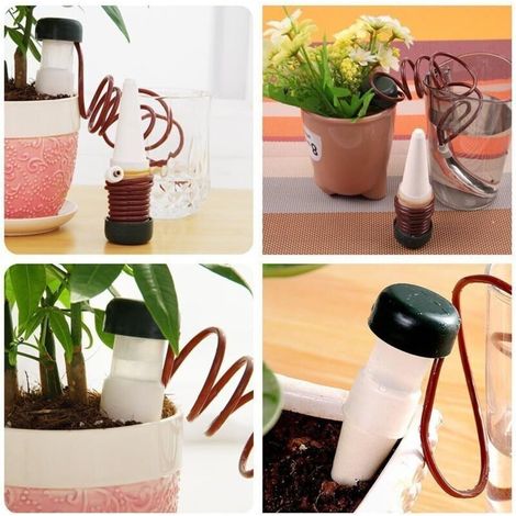 Automatisches Tropfbewässerungssystem Mit Selbstkeramischen Sonden, Pflanzenspitzen Für Die Bewässerung Von Bonsai, Pflanzen Und Blumen, 8er-set