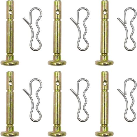 Stornieren Sie Ein Set Aus 6 Scherstiften Und Bolzen Für Mtd 738-04155 Cub & Troy-bilt Schneefräse, Länge 4,8 Cm