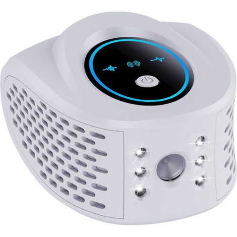 Ultraschall-mäuse- Und Rattenabwehr, 360° Wirksam, Mit Led-licht, Geräuscharme Reduzierung, Umfassender Schutz Für Wohnzimmer, Küche Und Schlafzimmer (1 Stück)