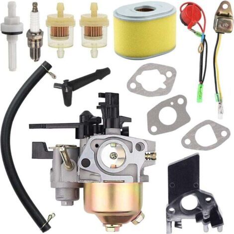 Gx160 Vergaser-reparatursatz Für Honda Gx200, Gx168, Gx140, Gx120 5,5 Ps Und 6,5 Ps Motoren, Einschließlich Wp30x Wasserpumpe, Hochdruckreiniger Und Vergaser Mit Dichtungen