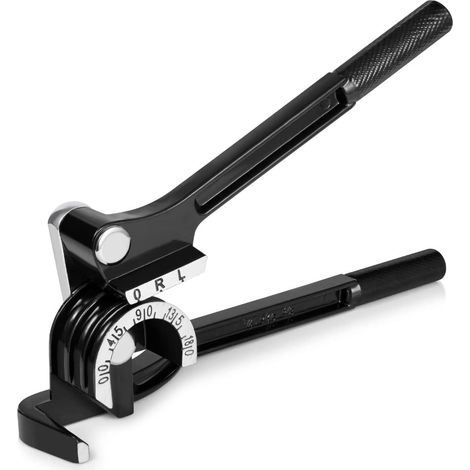 Rohrbiegemaschine – Manuelles Biegen Von Rohren Mit 3 Größen: 6,35 Mm, 1,6 Cm, 9,5 Mm, 180-grad-hebel, Robuster Bogen, Für Kupfer, Messing, Aluminium Und Weiche Metalle, Geeignet Für Hlk-, Wasser- Und