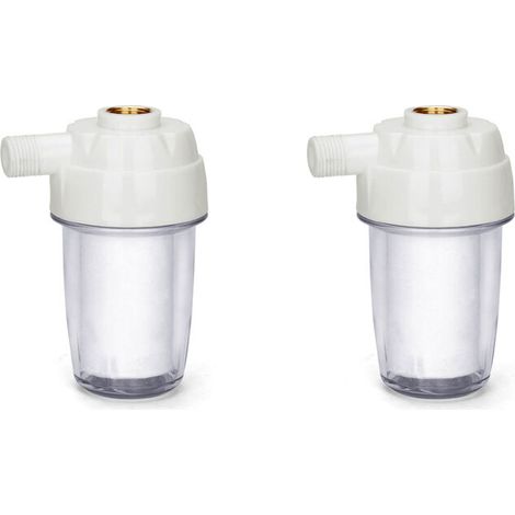 2 Stück Wasserfilter Heizungsfilter Für Wasserhahn Wasserreiniger Wasserhahnfilter Schlauchfilter Sedimentfilter