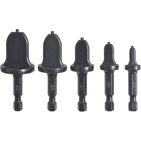 5-teiliges Set: Hexagon-schaft Kupferrohr, Quetschwerkzeug Mit Reparaturbohrern