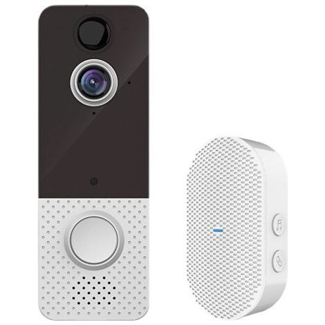 Neueste Version 2022: Kabellose Türklingel Mit Kamera, 1080p Kabelloses Video-gegensprechanlage Mit Klingelton, Bewegungserkennung, Weitwinkel, Bidirektionales Audio, Kostenloser Cloud-speicher, Ip66
