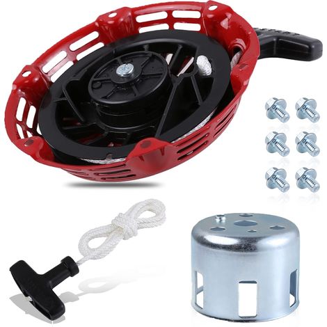 Abdeckhaube Mit Rückzugfeder Für Honda Gx120 Gx160 Gx200 Motor (stahlhalterungen) 4/5,5/6,5 Ps