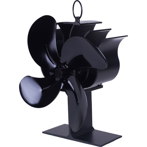 Kaminventilator, Thermodynamischer Ventilator Aus Aluminium, Zubehör Für Kamin Und Ofen
