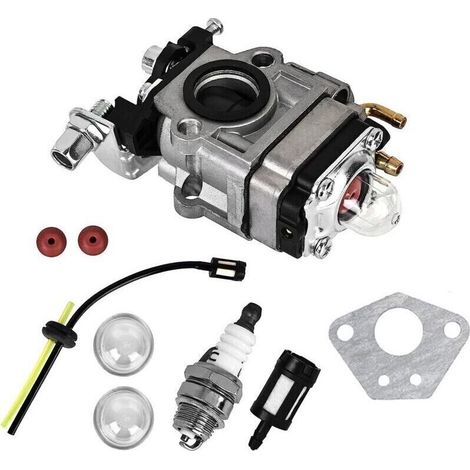Vergaser Für Freischneider Vergaser-kit: Vergaser-kit Mit Primerblase + Dichtung + Zündkerze Für Freischneider Gx35 52cc 49cc 43cc 40cc