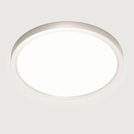Led-deckenleuchte, 28w 4500k Deckenleuchte, Moderne Neutrale Weiße Led-deckenlampe Für Bad, Schlafzimmer, Küche, Wohnzimmer, Balkon, Flur, Ip44 Wasserdicht, 22cm [energieklasse A]