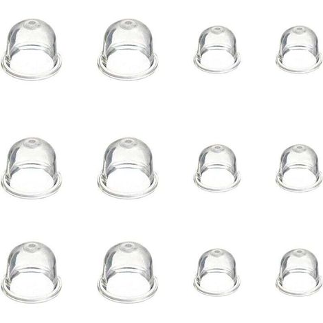 12 Stück Vergaser-primer-pumpen-birnen, 19 Mm Und 22 Mm, Kraftstoffpumpen-zubehör Für Rasentrimmer, Kettensägen, Laubbläser Und Rasenmäher