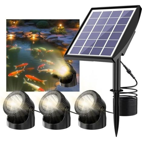 Solarwasserpumpe Ohne Bürsten, Solarpanel 9v 2,5w – Typ Für Schwaches Licht Mit Halterung