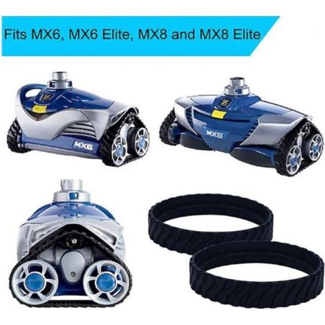 2 Ersatz-chenilles Für Zodiac-roboter Mx8 Und Mx6