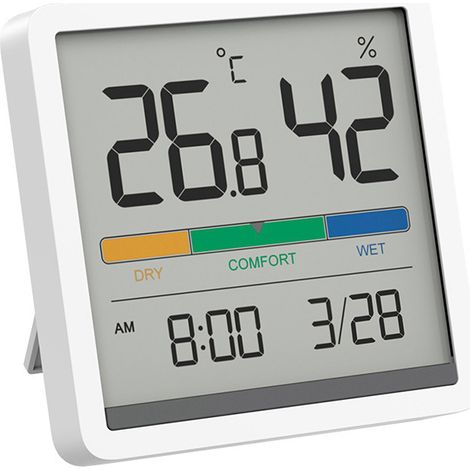 Kleines Innenthermometer, Ersatzteile Für Kühlschrank, Hochpräzises Hygrometer, Temperatur- Und Feuchtigkeitsmonitor, Digitales Innenhygrometer Für Komfort