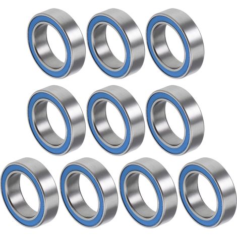 6700-2rs 10x15x4mm Kugellager X 10 Stück Chromstahl Für Maschinen Und Werkzeuge, Rillenkugellager [doppelt Abgedichtet, Blau]
