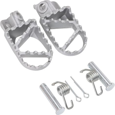 Moto 10mm Aluminium-fußrasten Ersatz Für 50cc 70cc 90cc 110cc 125cc Dirt Pit Bike