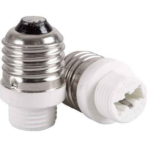 2er-set E27 Auf G9 Lampensockel-adapter: Lampenfassungskonverter Für Led-, Halogen- Und Cfl-glühbirnen