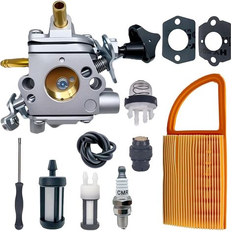 Vergaserkit Für Stihl Laubbläser Br500 Br550 Br600 Br700 Br 500 550 600 700. Ersetzt Zama C1q-s183 4282-120-0606. Mit Tankentlüftungskit 4282 141 0300
