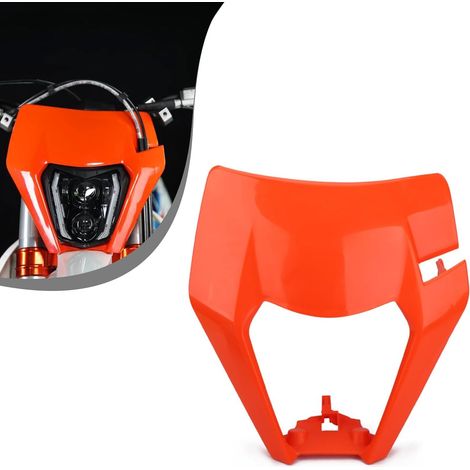 Motorrad-kennzeichenhalter Für 125 150 250 300 350 450 500 Exc Xcw Exc-f 2017 2018 Dirt Bike Enduro Motocross Supermoto-orange