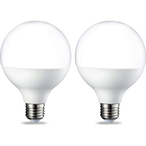 Led-glühbirnen G93 Für Globuslampe, E27 Edison-schraubsockel, 14,5 W (entspricht 100 W), Intensives Warmweißes Licht, Nicht Dimmbar, 2er-pack.