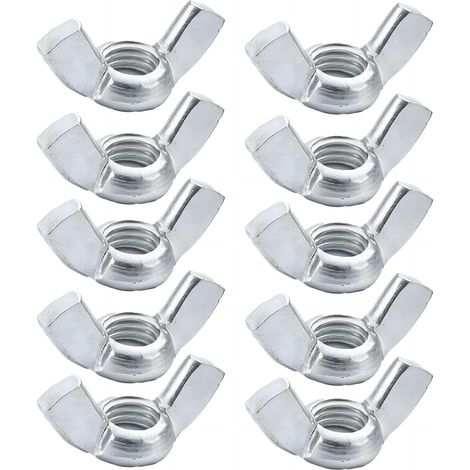 10 Stück Schmetterlingsmuttern M10 Aus Edelstahl, Flügelschrauben, Für Bolzen, Innen- Und Außenanwendung