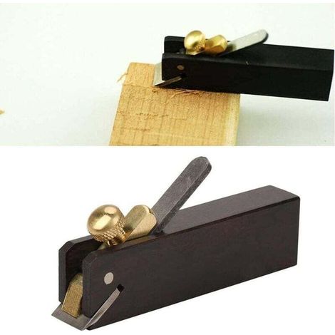 1 Stück (schwarz) Mini-ebenhobler, Holzschnitzwerkzeug Für Schreiner Und Diy, Kleiner Handhobel Zum Fasen Von Holz, Hobel Für Die Holzbearbeitung
