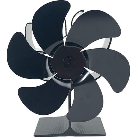Kamin- Und Ofenzubehör, 6-flügeliger Kaminventilator, Ein Thermodynamischer Ofenventilator, Der Warme Luft Im Ganzen Haus Verteilt