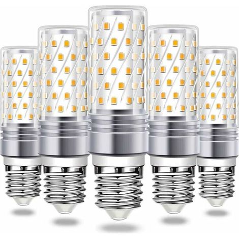 Led-maisbirne E27 16w, 6000k Warmes Licht 900lm Hell Ac 230v Hängeleuchte E27 360° Led-strahl, 5er-pack