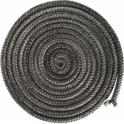 Kaminband, 4 M, Kaminband, Türband, Kaminzubehör, Räucherofen, Glasfaserseil, Durchmesser: 10 Mm