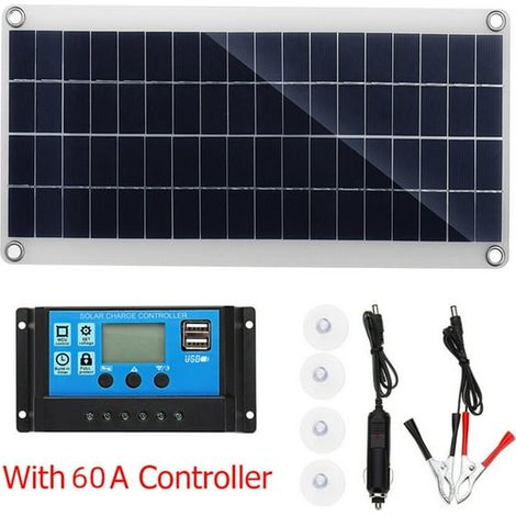 300-watt-solarmodule, Komplettes Set Tragbarer Solarmodule Für Wohnmobile Mit 60a-regler