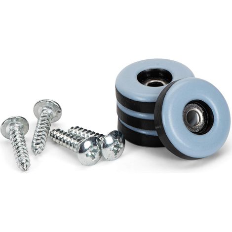 Möbelgleiter Aus Teflon Mit Schrauben │ 20 Stück │ Rund │ Ø 25 Mm, Dicke: 5 Mm │ Bodenschutz │ Ptfe-gleiter │ Teflon-gleiter
