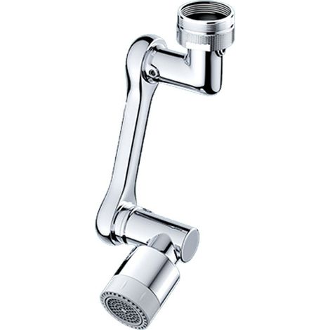 1080° Drehbarer Wasserhahnverlängerer, Spritzwassergeschützt, Mit Filter, Schwenkbarer Wasserhahnspray Für Die Küche – Doppelmodus