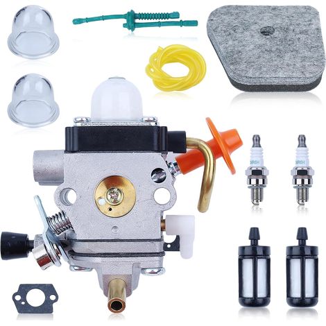 Vergaser Für Stihl Fs90 Fs110 Ht101 Fs130 Fs100 Fs110r Km110r Km130 Hl100 Rasenmäher, Fs90 Vergaser, Luftfilter, Kraftstofffilter, Ölfilter, Ersatz Für 4180-20-0604