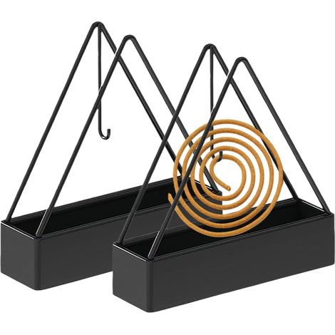 2 Stück Spiralenhalter Gegen Mücken, Außenspiralenhalter Für Spulen, Anti-mücken-räucherstäbchenhalter, Für Außenbereich, Camping, Schlafzimmer Und Büro