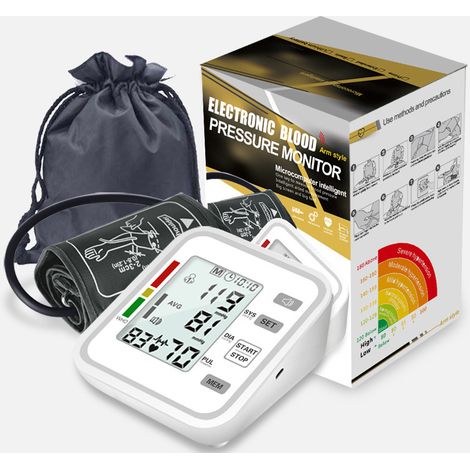Professionelles, Automatisches Und Präzises Elektronisches Blutdruckmessgerät, Elektronische Monitore Mit Blutdruckmessvorrichtung Für Den Medizinischen Heimgebrauch