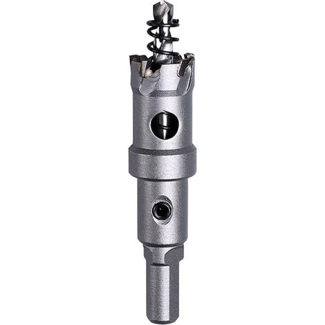 18 Mm Lochsäge - Hartmetall-sägeblatt - Edelstahlbohrer - Wolframkarbidspitze - Lochsäge Mit 0,7 Zoll (18 Mm) Wolframkarbidspitze