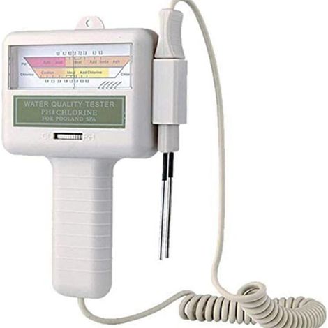 Chlortester, Hochpräziser Chlor-wassertester Cl2, Digitaler Ph-tester, Ph-messgerät, Wasserqualitätstester Für Schwimmbäder, Whirlpools Usw.