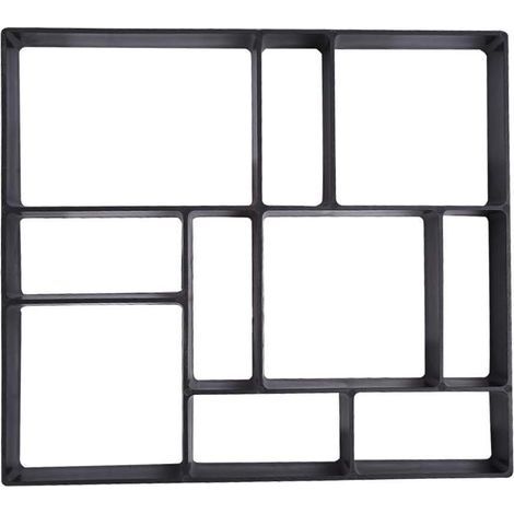 Wiederverwendbare Betonform 45x40x4 Cm, Für Gehwege, Terrassen Und Patios