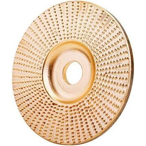 100mm Holz-winkelschleifer-aufsatz Für Winkelschleifer - Schleifwerkzeug Zum Schnitzen, Schleifscheibe Für Winkelschleifer Mit Wolfram-bohrung (1 Stück)