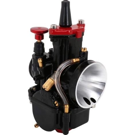 26mm Vergaser, Pwk Vergaser Für Motorrad 75 Cc 80 Cc 100 Cc 125 Cc Motocross Atv Dirt Bike Quad-schwarz
