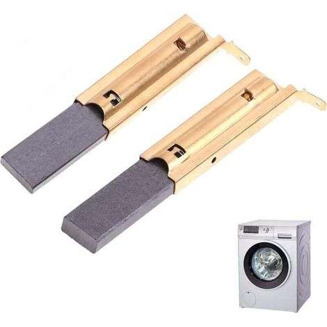 2 Stück Kohlebürsten L94mf7 Für Trommelwaschmaschinen-motoren, Elektrische Motor-kohlebürste, Ersatzteile Für Waschmaschinen, 5 X 13,5 X 39,6 Mm