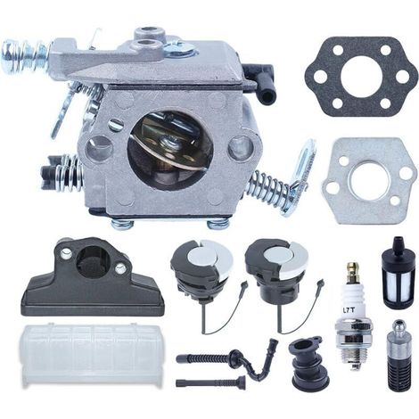 Vergaser-reparatursatz Für Stihl 021, 023, 025, Ms 210, Ms 230, Ms 250 Kettensäge, Ersatzteile Vergaserzubehör Inklusive Dichtung, Zündkerze, Tankdeckel, 13-teiliges Set
