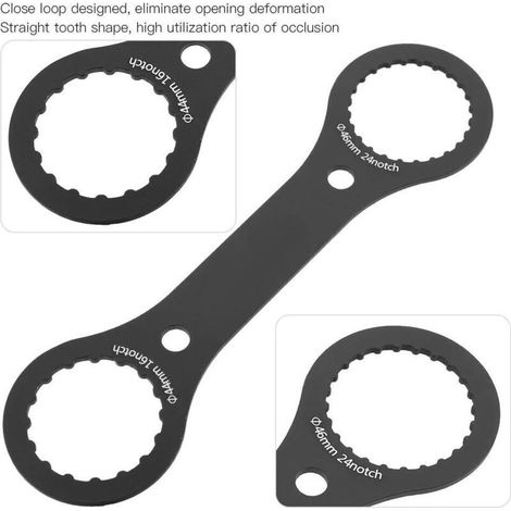 Aluminium-legierung Kurbelgarnitur-schlüssel, Fahrrad-kurbelgarnitur-abziehwerkzeug
