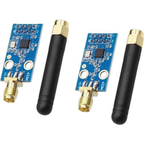 Cc1101 2er-pack Drahtlose Cc1101-module Für Flipper Zero, Cc1101 Mit Sma-antennenanschluss 1,9–3,6 V Cc Kompatibel Mit Arduino
