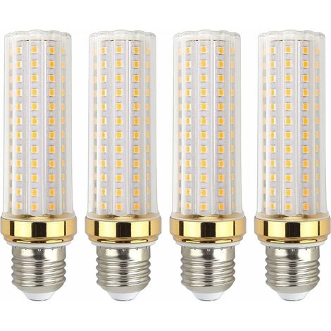 E27 Led-glühbirne 20w Warmweiß, Entspricht 150w Halogenlampe E27, Mais-led-lampe E27 Warmweiß Für Garage/studio, 4er-pack