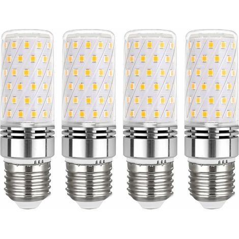 E27 Led Glühbirne 12w Kaltweiß 6000k, 450lm, 360° Licht, Ersatz Für 100 Watt E27 Halogenlampe, Ac 230v, Nicht Dimmbar, E27 Led Lampe Warmweiß Für Deckenleuchte, 4er Pack